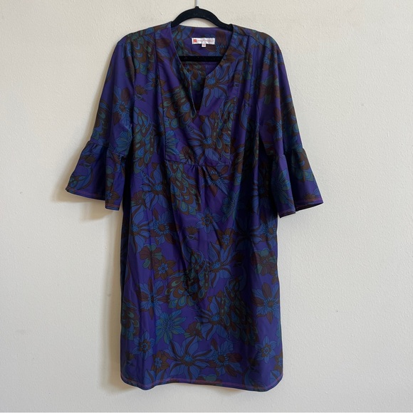 Jude Connally Kerry Floral Dress - Size Large - Picture 1 of 3